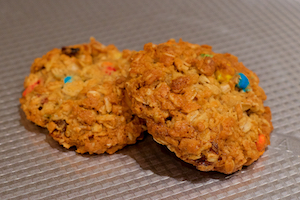 Two of the world's best oatmeal cookies